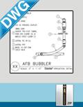 AFB Bubbler / PCB Bubbler Installation Detail - DWG