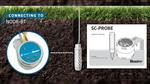 NODE-BT Irrigation Controller with SC-PROBE Soil Moisture Sensor